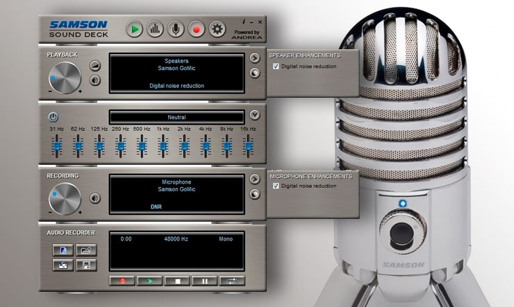 Как избавиться от шумов при записи на USB микрофон Samson meteor